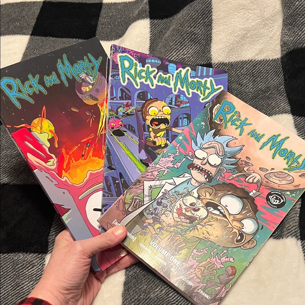 Rick and Morty Comic Book Set — 3 total